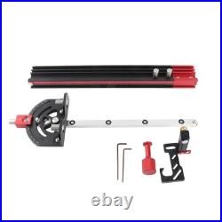 Table Saw Miter Guide 13 Positive Angle Stops Extendable Fence Fine Adjustab HOT