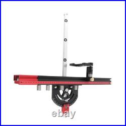 Table Saw Miter Guide 13 Positive Angle Stops Extendable Fence Fine Adjustab HOT