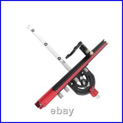 Table Saw Miter Guide 13 Positive Angle Stops Extendable Fence Fine Adjustab NEW
