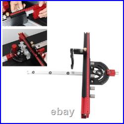 Table Saw Miter Guide 13 Positive Angle Stops Extendable Fence Fine Adjustab NEW