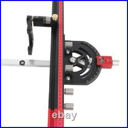 Table Saw Miter Guide 13 Positive Angle Stops Extendable Fence Fine Adjustable