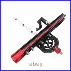 Table Saw Miter Guide System 13 Angle Stops Extendable Fence For Woodworking