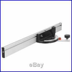 Table Saw Router Angle Miter Gauge Guide Fence Aluminum Woodwork Sawing Ruler