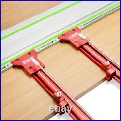 Track Saw Parallel Guide System for Repeatable Rip Cuts Compatible with