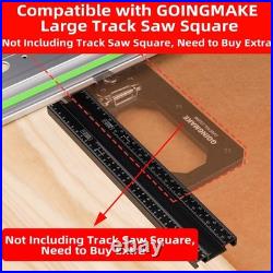 Track Saw Parallel Guide System with Mirco Adjustable Flip Stop and Zero Cali