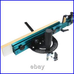 Triden Miter Gauge Extension Fence System for Table Saw Router Table Teal