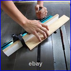 Triden Miter Gauge Extension Fence System for Table Saw Router Table Teal
