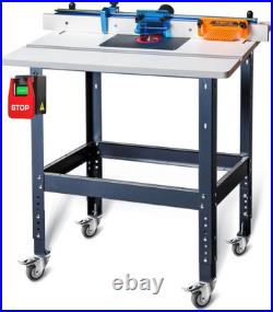 UT1009 Router Table and Fence System with Mobile Base and Safety Switch
