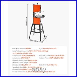 Uimoso 10-Inch Two-Speed Band Saw with Stand for Woodworking Projects