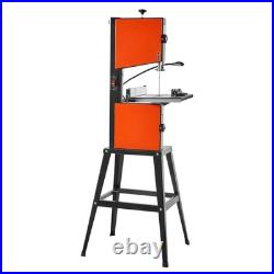 Uimoso 10-Inch Two-Speed Band Saw with Stand for Woodworking Projects