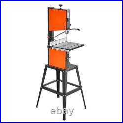 Uimoso 10-Inch Two-Speed Band Saw with Stand for Woodworking Projects