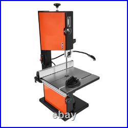 Uimoso 10-Inch Two-Speed Benchtop Bandsaw for Woodworking, 373W 1/2 HP