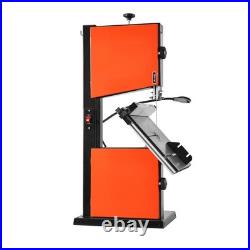 Uimoso 10-Inch Two-Speed Benchtop Bandsaw for Woodworking, 373W 1/2 HP