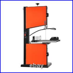 Uimoso 10-Inch Two-Speed Benchtop Bandsaw for Woodworking, 373W 1/2 HP