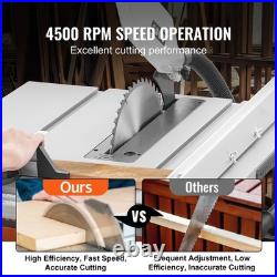 Uimoso 10Table Saw Electric Cutting Machine 4500RPM 25-in Rip Capacity Woodwork