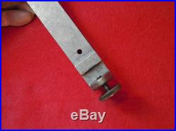 Unimat Mini Lathe Parts-table Saw Fence With 2 Saw Blade