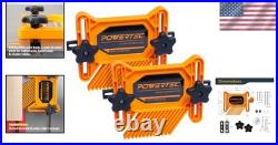 Universal Featherboards for Band Saw & Router Table, 2Pk