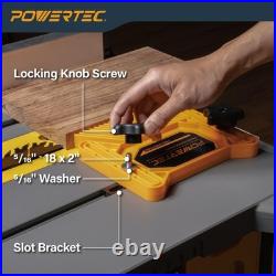 Universal Featherboards for Band Saw & Router Table, 2Pk