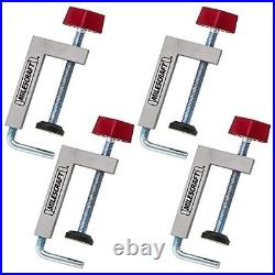 Universal Fence Clamp 4-Pack for Mitre Saws, Router Tables & Table Saws Rigid