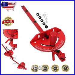 Universal Miter Gauge with 27 Angle Stops Ideal for Table Saws & Bandsaws Universal Miter Gauge with 27 Angle Stops Ideal for Table Saws & Bandsaws