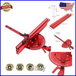 Upgrade Your Carpentry with Our Durable Miter Gauge Red Aluminum Design