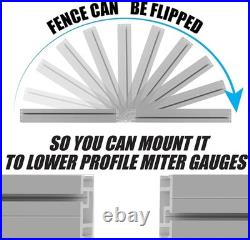 Upgrade Your Table Saw with Miter Gauge Fence