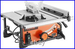 VEVOR 10 Table Saw 4500 RPM Portable Jobsite Wood Cutting Saw with Dust Port VEVOR 10 Table Saw 4500 RPM Portable Jobsite Wood Cutting Saw with Dust Port