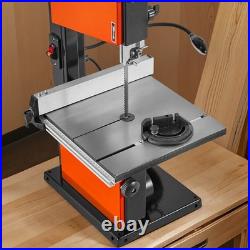 VEVOR Band Saw 10-Inch Two-Speed Benchtop Bandsaw for Woodworking 373W 1/2 HP