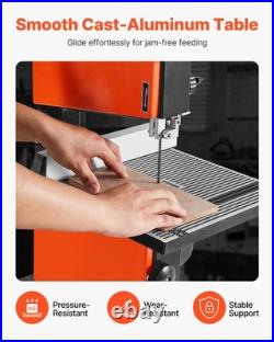 VEVOR Band Saw 9-Inch Benchtop Bandsaw 373W 1/2 HP with Fence for Woodworking