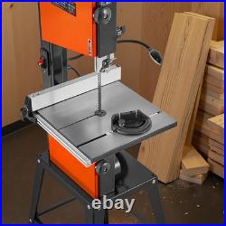 VEVOR Band Saw with Stand 10-Inch Two-Speed Benchtop Bandsaw for Woodworking