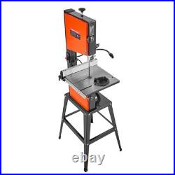 VEVOR Band Saw with Stand 10-Inch Two-Speed Benchtop Bandsaw for Woodworking