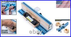 Versatile Box Joint Jig with Safety Features Perfect for Router & Table Saw