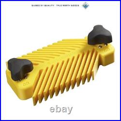 Versatile Featherboard with Dual Handles for Table or Fence Mounting