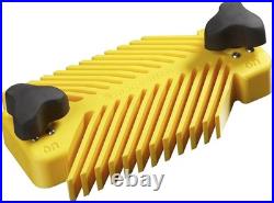 Versatile Featherboard with Dual Handles for Table or Fence Mounting