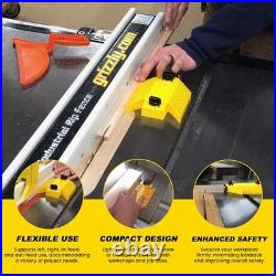 Versatile Featherboard with Dual Handles for Table or Fence Mounting