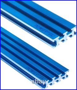 Versatile T-Track System for Woodworking 36 Long Aluminum Extrusion, 2-Pk Versatile T-Track System for Woodworking 36 Long Aluminum Extrusion, 2-Pk