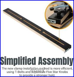 Versatile Taper Jig for Table Saws Includes Adjustable Fence & Accessories Versatile Taper Jig for Table Saws Includes Adjustable Fence & Accessories