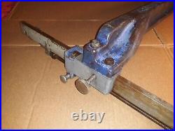 Vintage Craftsman Series 101 Table Saw Fence, Precision-Crank Screw Rod Adjust