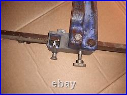 Vintage Craftsman Series 101 Table Saw Fence, Precision-Crank Screw Rod Adjust