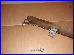 Vintage Craftsman Series 101 Table Saw Fence, Precision-Crank Screw Rod Adjust