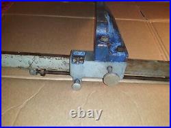 Vintage Craftsman Series 101 Table Saw Fence, Precision-Crank Screw Rod Adjust