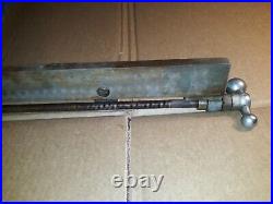 Vintage Craftsman Series 101 Table Saw Fence, Precision-Crank Screw Rod Adjust