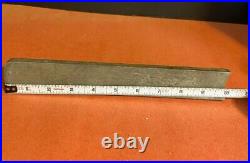 Vintage Craftsman Table Saw Fence Rail 10 x 1-1/2 Extension Model 113