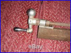 Vintage Craftsman Table Saw Fence Railassembly With Crank For Model 101.02143
