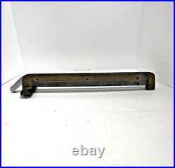 Vintage Craftsman Tablesaw Rip Fence. Length 20. 4.5 Wide. Table 17 Wide