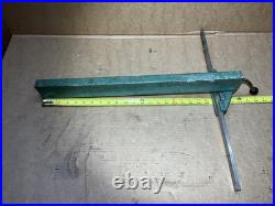 Vintage Darra James 8 Table Saw Fence Measurement Rail? No. 60 Toolkraft