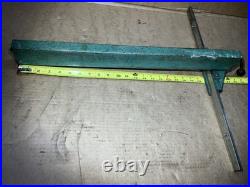 Vintage Darra James 8 Table Saw Fence Measurement Rail? No. 60 Toolkraft
