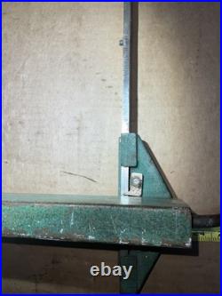 Vintage Darra James 8 Table Saw Fence Measurement Rail? No. 60 Toolkraft