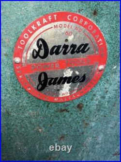 Vintage Darra James 8 Table Saw Fence Measurement Rail? No. 60 Toolkraft