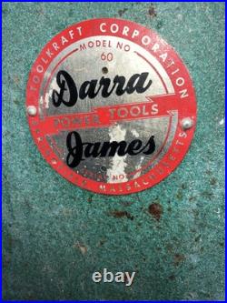 Vintage Darra James 8 Table Saw Fence Measurement Rail? No. 60 Toolkraft